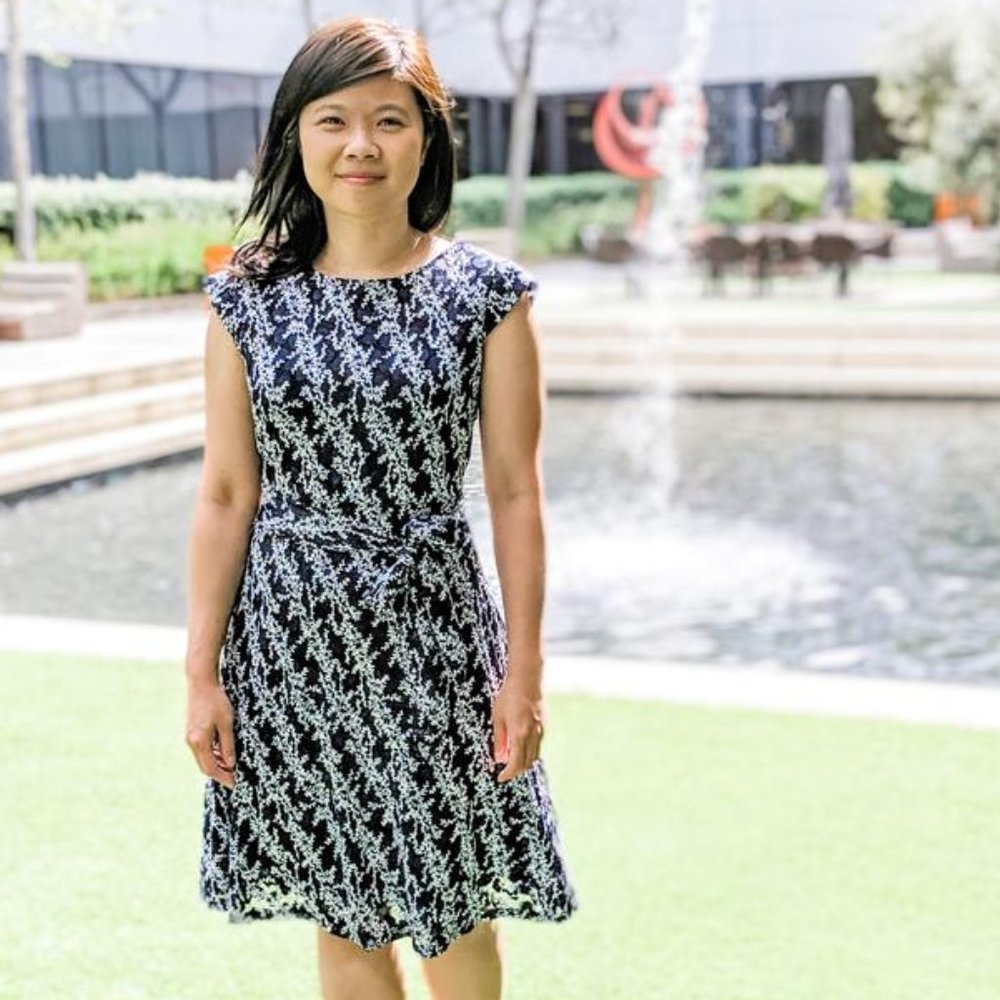 Nimi K Ivory Floral on Navy Mesh Tunic Dress